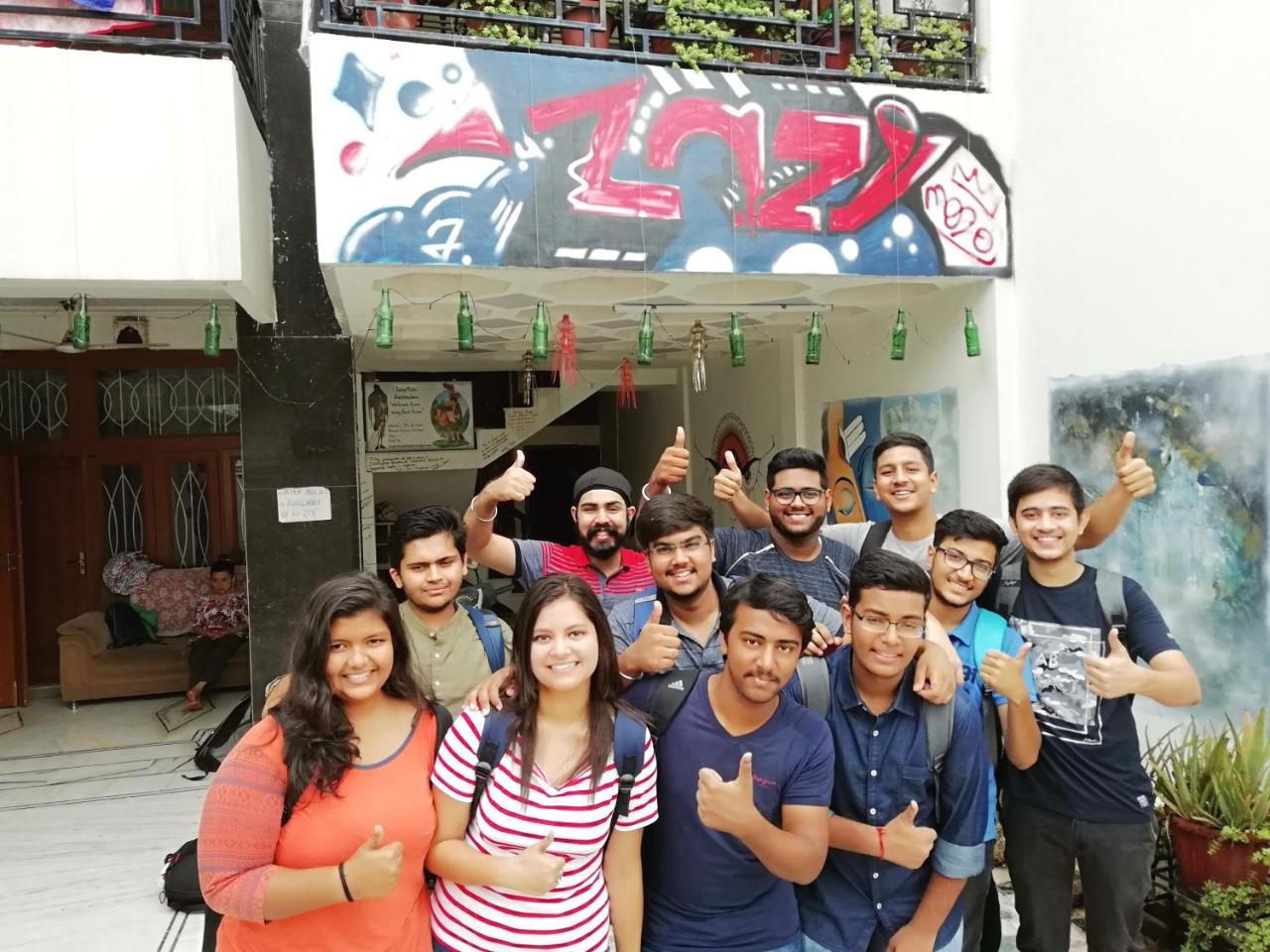Lazy Mozo Backpackers Hostel Jaipur Bagian luar foto