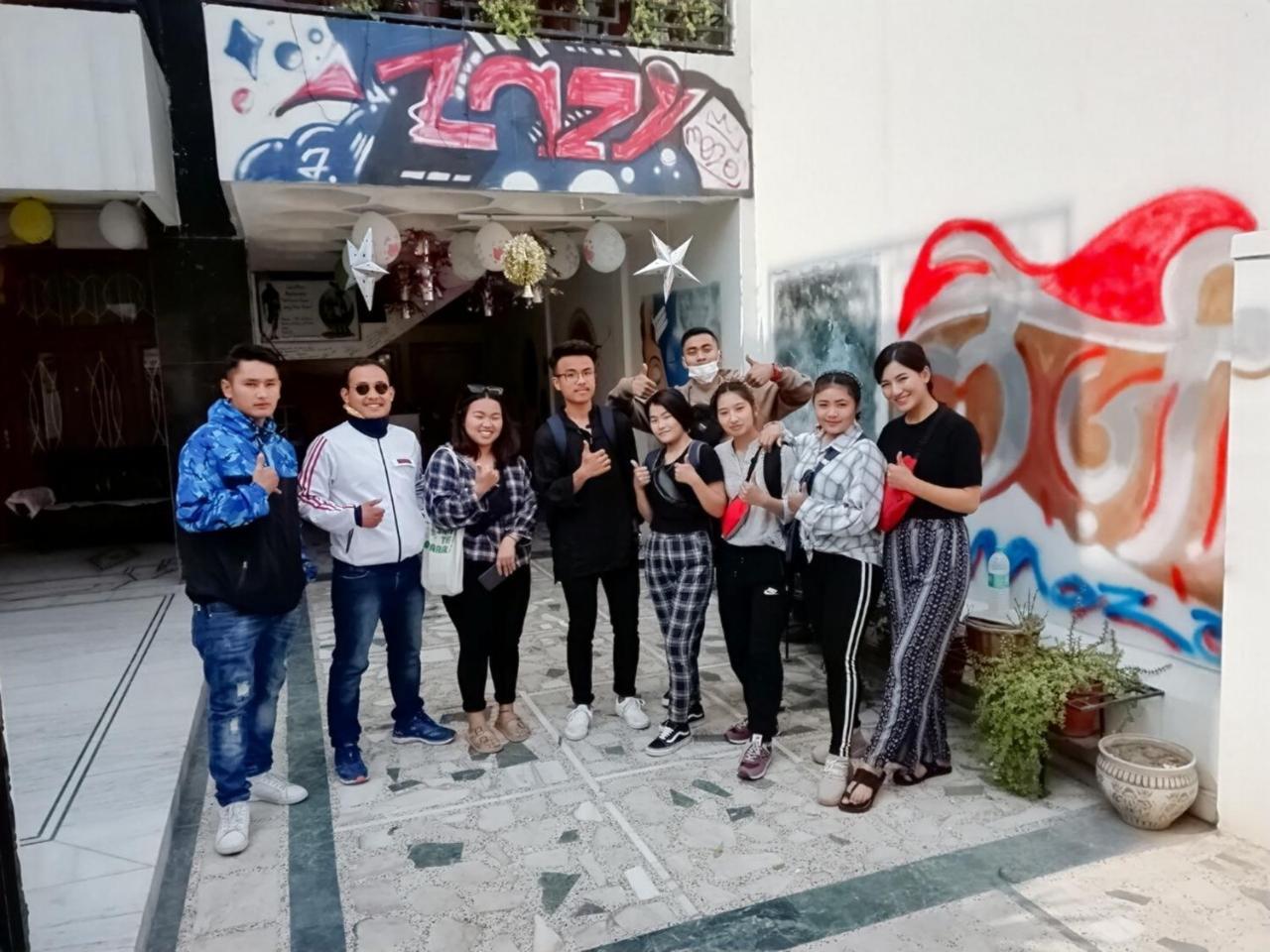 Lazy Mozo Backpackers Hostel Jaipur Bagian luar foto